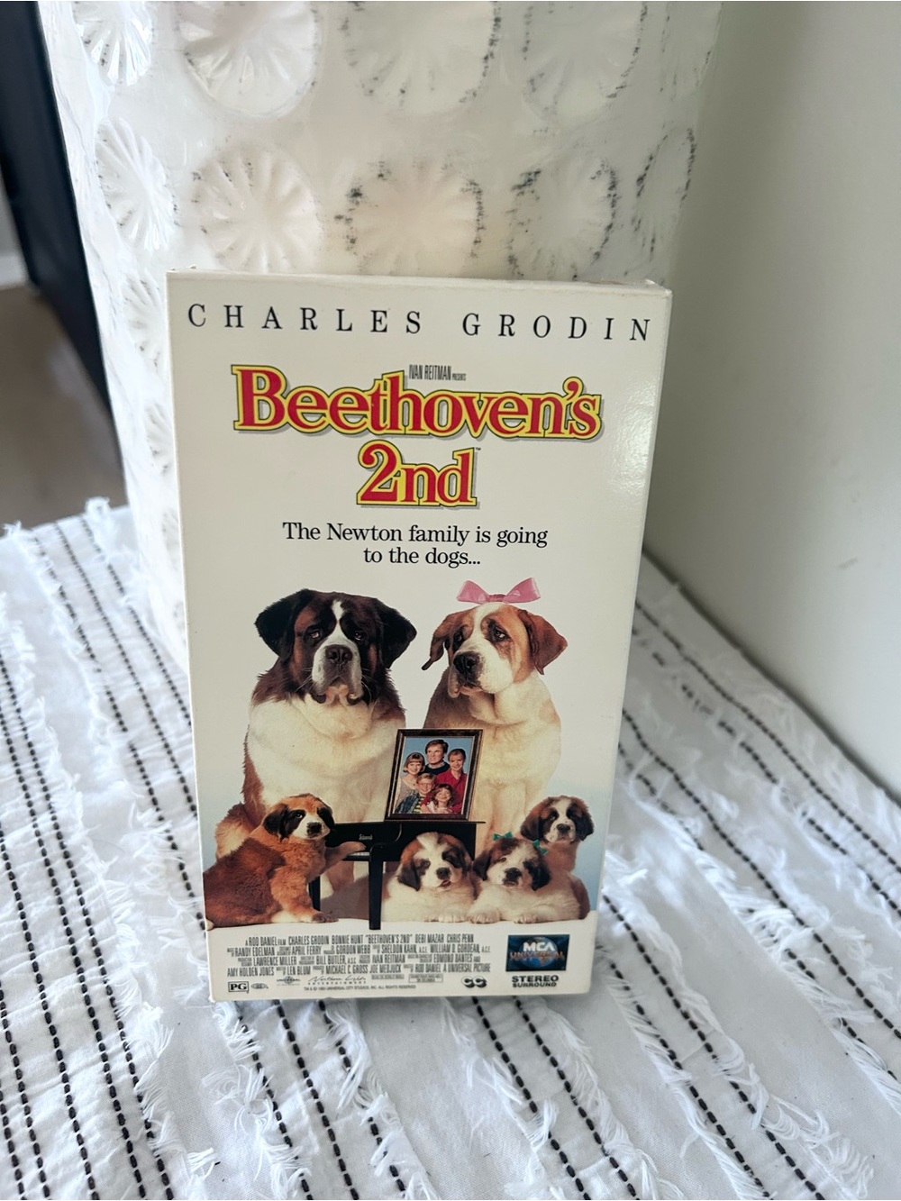 Beethoven’s 2nd Vintage Family Comedy VHS Movie Tape
